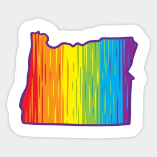 Oregon Pride Sticker